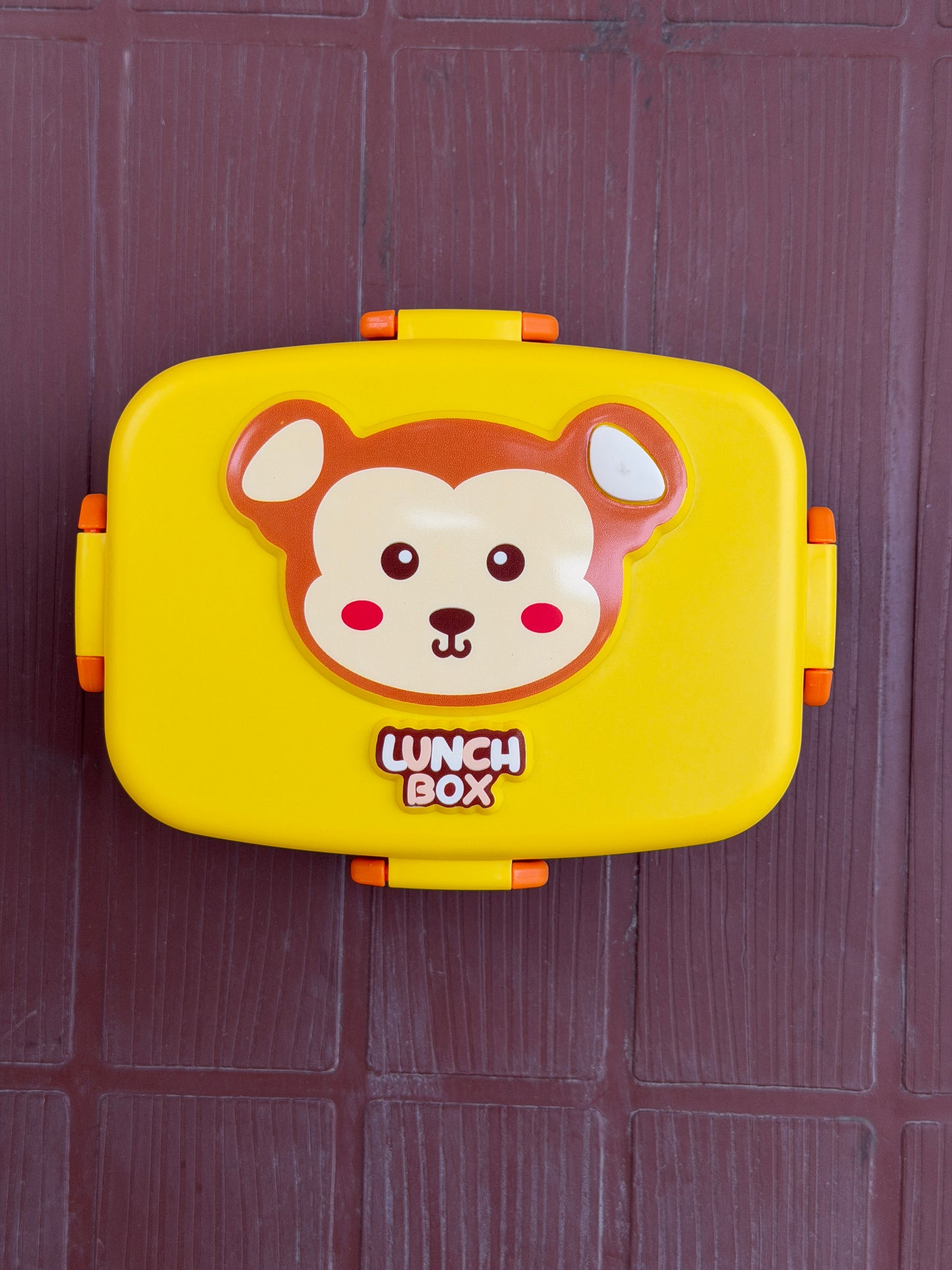 Leak-Proof,single compartment Lunch Box with spoon
