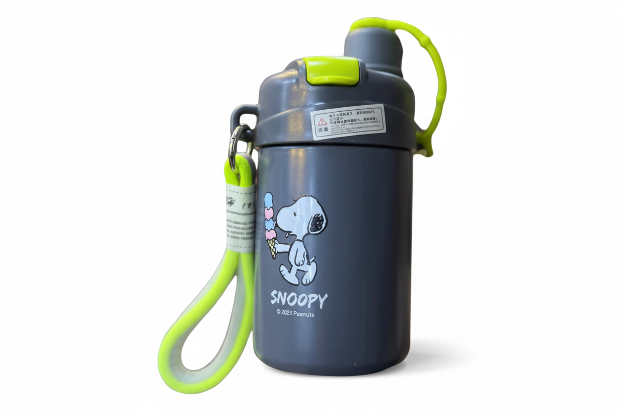 Peanut's Dual sipper water bottle-680 ml