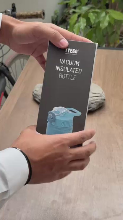 Wander Lock Seal Stainless Steel Sports Bottle With Straw