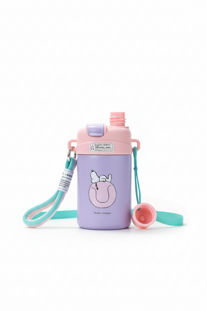 Peanut's Dual sipper water bottle-680 ml