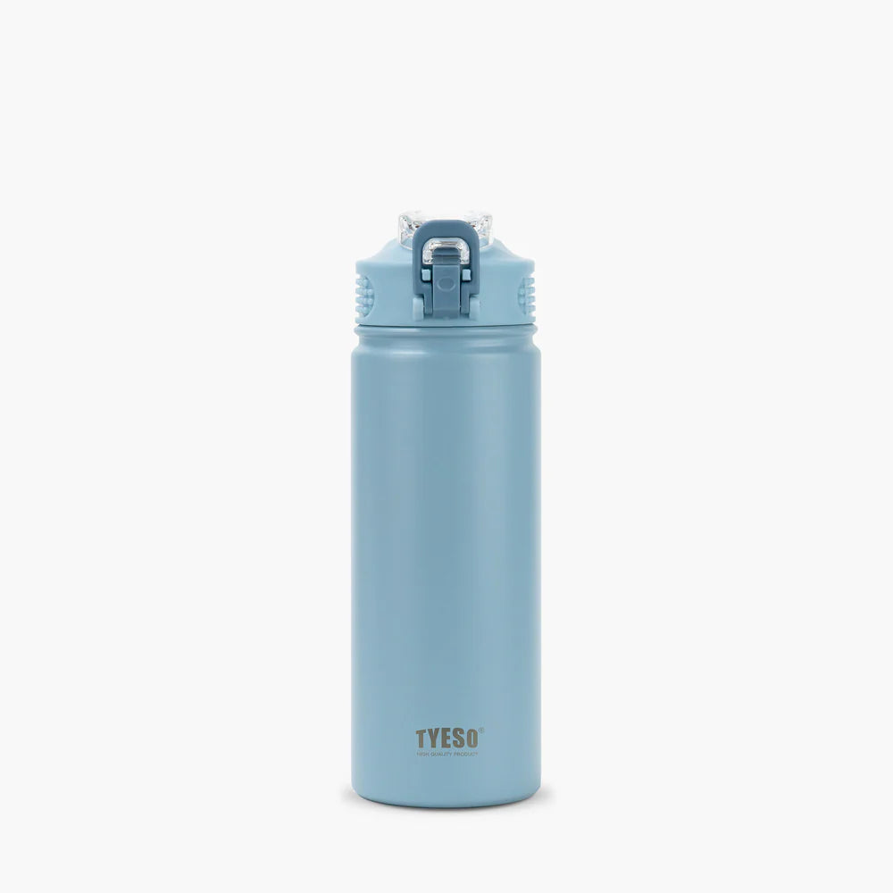 Wander Lock Seal Stainless Steel Sports Bottle With Straw