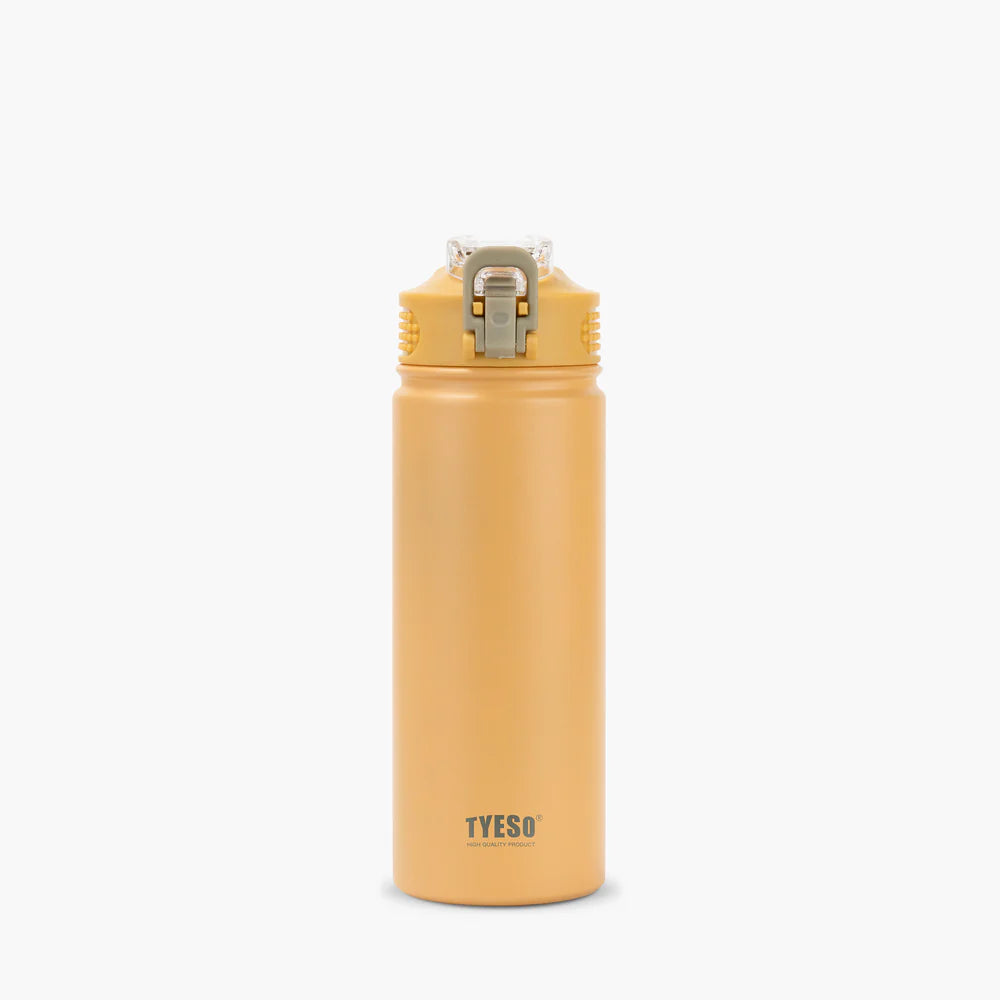 Wander Lock Seal Stainless Steel Sports Bottle With Straw