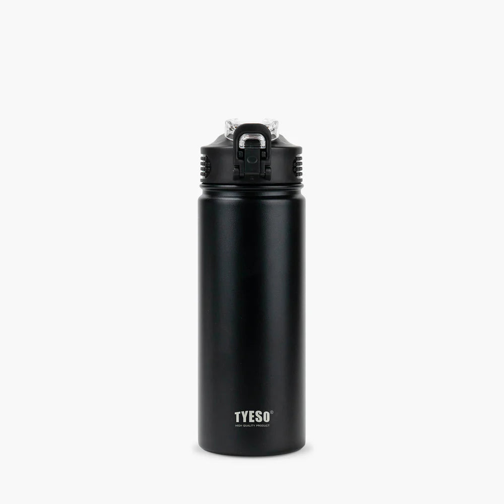 Wander Lock Seal Stainless Steel Sports Bottle With Straw