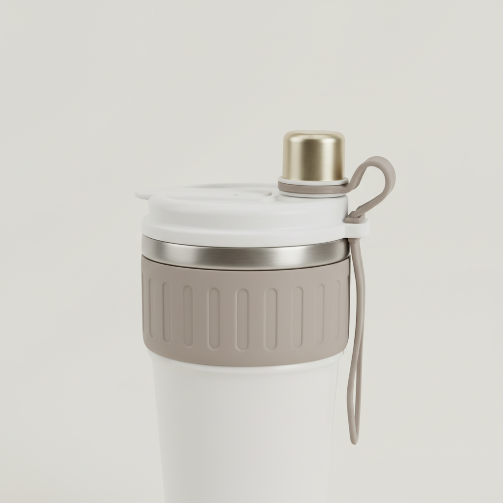 Water bottle detail photo