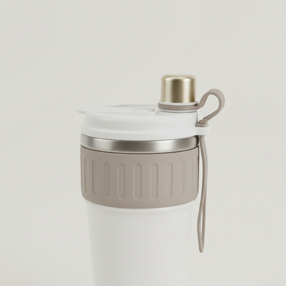 Water bottle detail photo